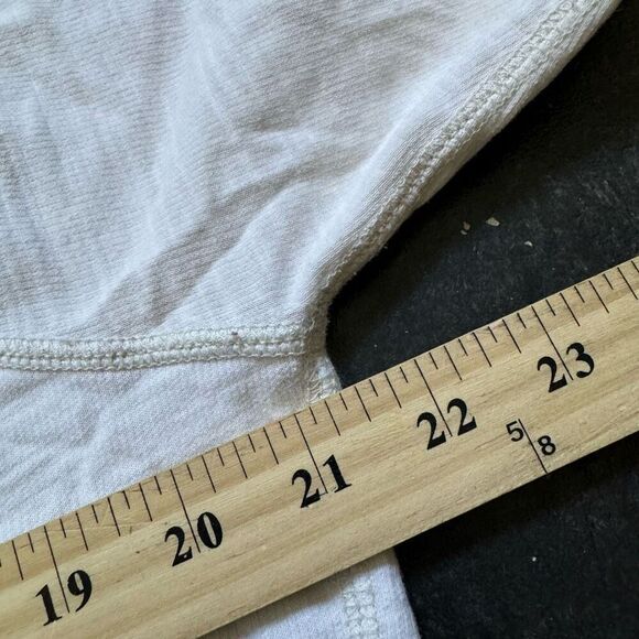 Converse Women’s Drawstring Long Sleeve Full Zip Hoodie White Size Small - Picture 14 of 16
